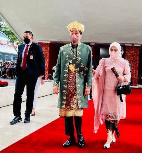 Presiden Jokowi Sampaikan Pidato Kenegaraan di Gedung Nusantara
