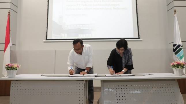 Telkom Dukung UIII Selenggarakan Pendidikan Berstandar Internasional