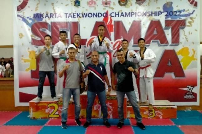 Prajurit Nanggala Raih Prestasi Dalam Kejuaraan Jakarta Taekwondo Championship 2022
