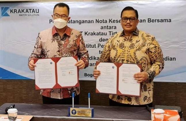 PT Krakatau Tirta Industri Lakukan Sinergi dengan IPB