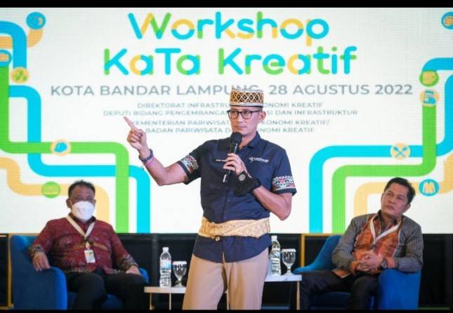 Menparekraf Ajak Pelaku Ekraf Bandar Lampung Masuk Ekosistem KaTa Kreatif Indonesia