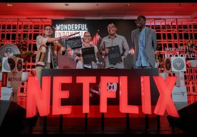 Kolaborasi dengan Netflix, Kemenparekraf Perkuat Promosi Pariwisata dan Pengembangan Film Tanah Air