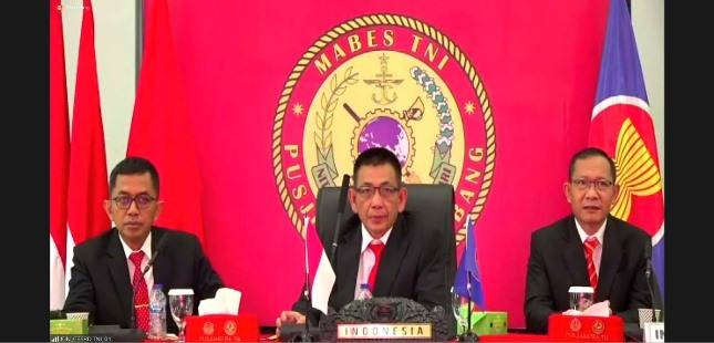 Kapusjianstralitbang TNI Buka Lokakarya Track II Network of Asean Defence and Security Institutions