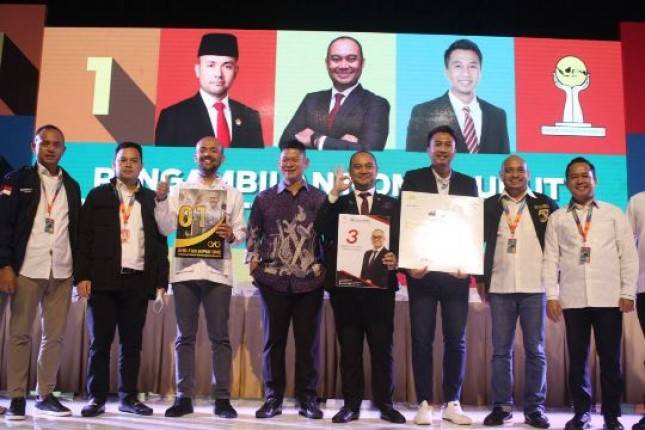 Pengambilan Nomor Urut Caketum BPP HIPMI 2022-2025, Ini Program yang Diusung Tiga Kandidat