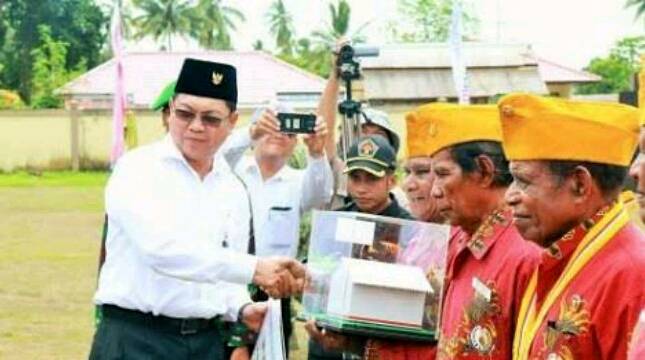 Peringati Hari Kemerdekaam RI Ke-72, Semen Indonesia Bedah Rumah Veteran di Papua