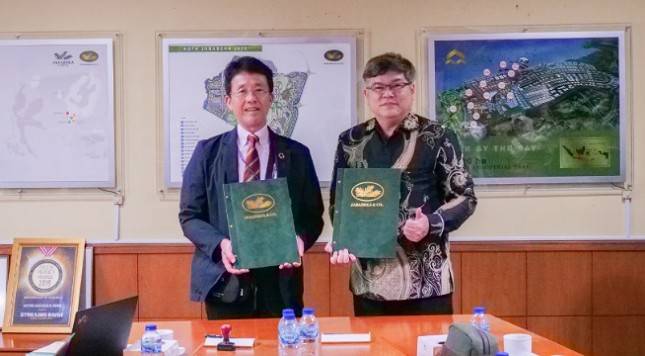 Jababeka Morotai - QDJapan Teken Kerja Sama Bangun PLTS PV Croas di KEK Morotai