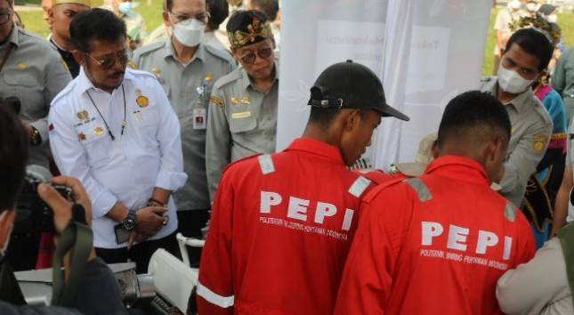 Mentan SYL Minta Mahasiswa PEPI Bangun Sektor Pangan  Lebih Kuat