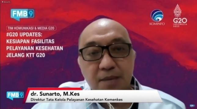  Jamin Layanan Kesehatan KTT G20 di Bali, Kemenkes Siagakan Fasilitas