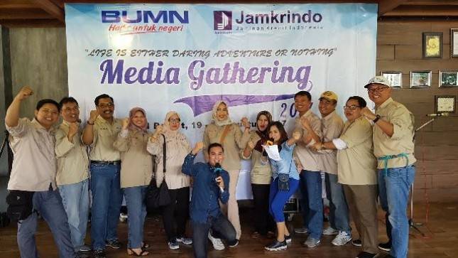 Perum Jamkrindo Gelar Media Gathering Bangun Sinergitas