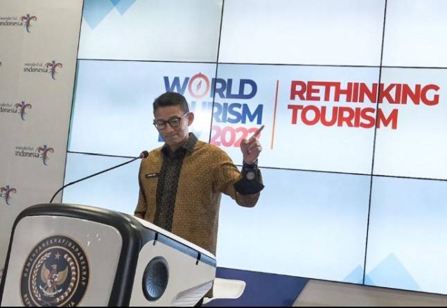 Sandiaga Uno; WTD 2022 Jadi Momentum Strategis Bangun Pariwisata Pascapandemi