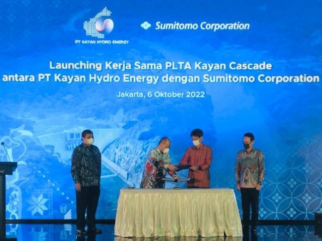 Kayan Hydro Energy - Sumitomo Kolaborasi Bangun PLTA Kayan