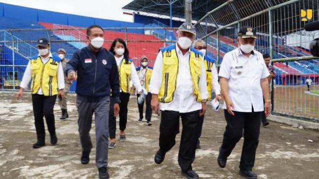 Menteri PUPR Basuki Sampaikan Tujuh  Rekomendasi Tim Audit Stadion Kanjuruhan Malang