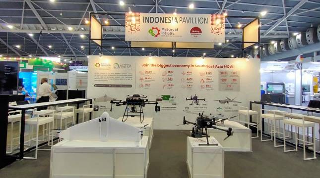 Kemenperin Boyong Lima Industri Drone 'Unjuk Gigi' di Ajang ITAP 2022 di Singapura