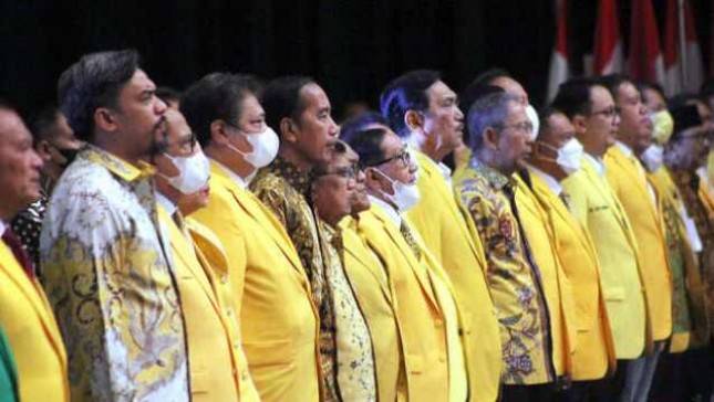 Titah Presiden Jokowi Saat Hadiri Puncak Peringatan HUT ke-58 Partai Golkar