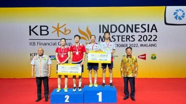 KBFG Indonesia Masters 2022 Berjalan  Sukses, KB Bukopin Sampaikan  Apresiasi