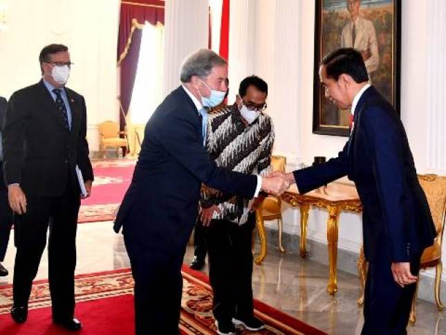 Presiden Jokowi Terima Delegasi Boeing International