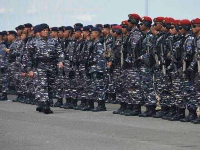 Dankodiklatal Dampingi KASAL Laksamana Yudo Margono Tinjau Kesiapan Pengamanan Laut KTT G20