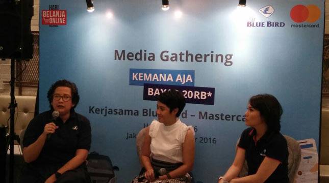 Kolaborasi Blue Bird Dan Master Card "Kemana Aja 20 Ribu"