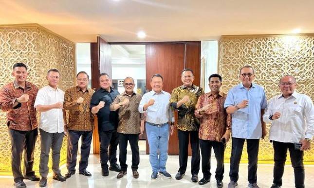 Ketua MPR RI Bertemu KASAD Bicarakan Masalah Radikalisme Hingga Intoleransi yang Mengancam Pancasila dan NKRI