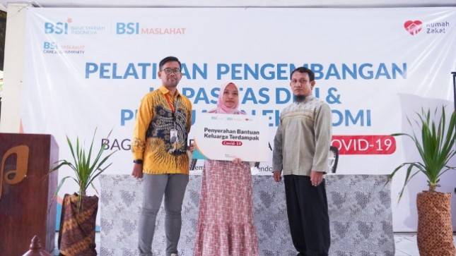 BSI Maslahat-BSI Latih Penguatan Ekonomi Keluarga Terdampak COVID-19