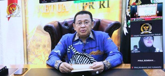 Ketua MPR RI  Sosialisasi Empat Pilar MPR RI Bersama Ikatan Guru Indonesia Terkait Hari Guru Nasional