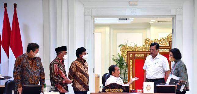 Rapat Bahas Progres RUU KUHP Dipimpin Presiden Jokowi