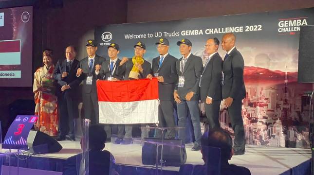 Tutup Tahun 2022, UD Trucks Indonesia Raih Kemenangan di Gemba Challenge 2022