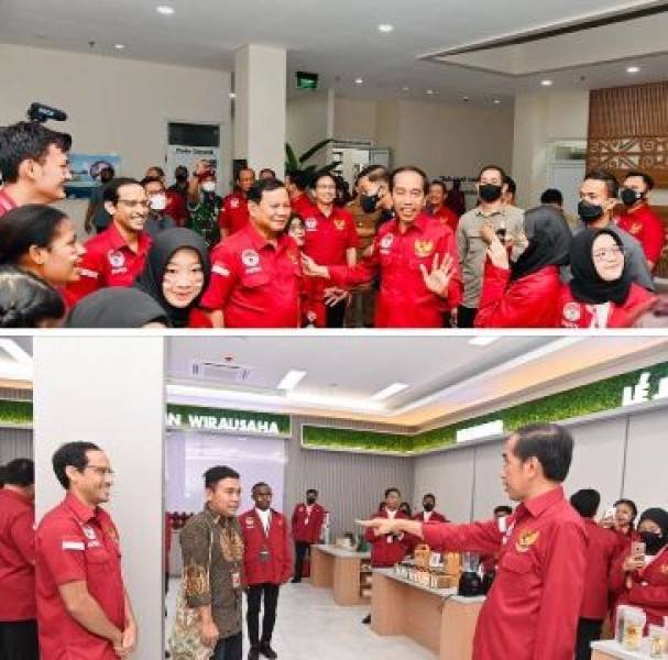 Saat Presiden Jokowi Kenalkan Menteri dan Staf Khusus pada Mahasiswa