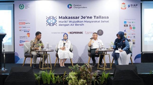 YABB dan Changemakers Luncurkan Makassar Je'ne Tallasa, Sulap Air Hujan jadi Air Minum bagi Masyarakat Tallo