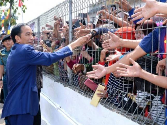 Presiden Jokowi Blusukan di Kota Sukabumi Sambangi Warga