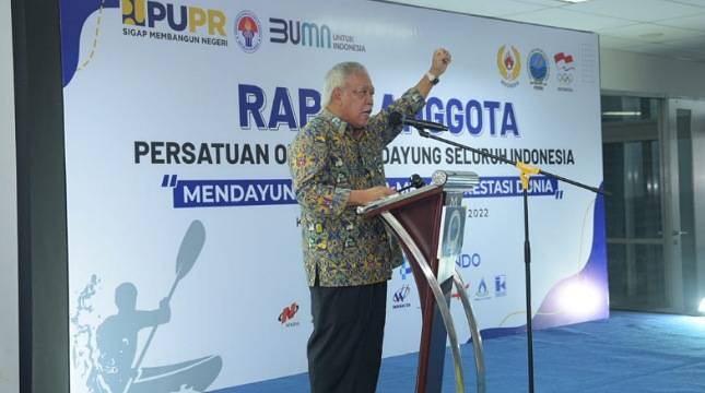 Buka Rakernas Anggota PB PODSI 2022, Ini Pesan Menteri Basuki
