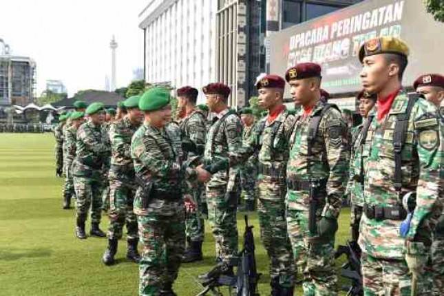 KASAD Jenderal Dudung Abdurachman : Rakyat Ibu Kandung Prajurit dan Ruhnya Adalah Pengabdian