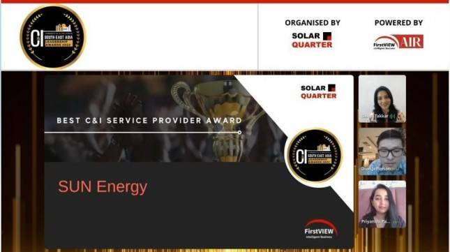 SUN Energy Raih Penghargaan Penyedia Layanan Energi Sektor Komersial dan Industrial Terbaik Tingkat Asia Tenggara