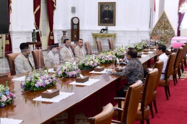 Presiden Jokowi Terima Kunjungan Pengurus PP Pemuda Muhammadiyah