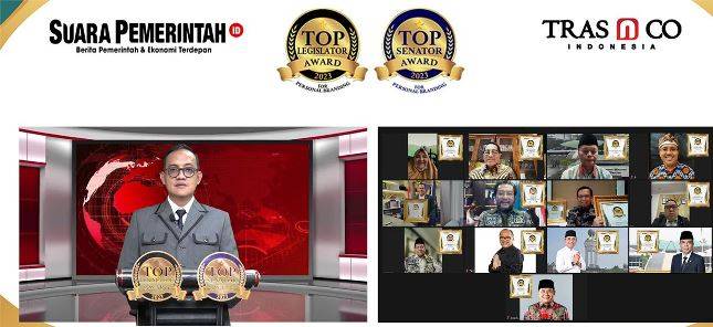 SUARAPEMERINTAH.ID Sukses Gelar Top Legislator & Top Senator Award 2023