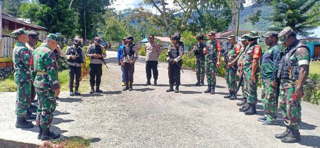 Satgas YR 142/KJ Kedepankan Sinergitas Selesaikan Permasalahan Masyarakat Kelila