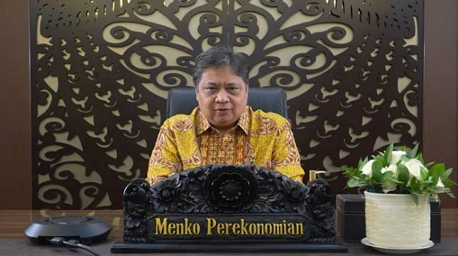 Hadapi Tantangan Ekonomi, Menko Airlangga Ajak Himpunan Pengusaha KAHMI Ciptakan Iklim Usaha yang Kondusif