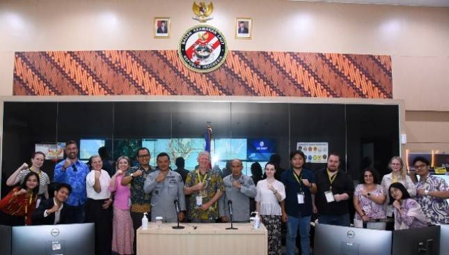 Bakamla RI Terima Kunjungan Mahasiswa UI dan Charles Darwin University
