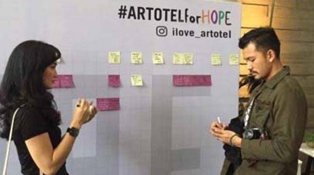 Artotel Galang Donasi Sambut Natal Tahun Baru