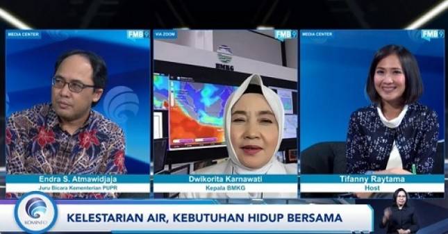 Imbas Perubahan Iklim, Indonesia Dorong Seluruh Negara  Atasi Krisis Air