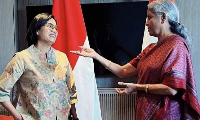 Temui Menkeu India, Sri Mulyani Tegaskan Dukungan Indonesia Sukseskan Presidensi G20 India