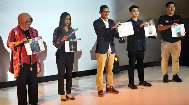 Kemenparekraf/Baparekraf Launching Pembiayaan 4 Proyek Film Senilai Rp.50 Milyar Lewat FinsCoin 