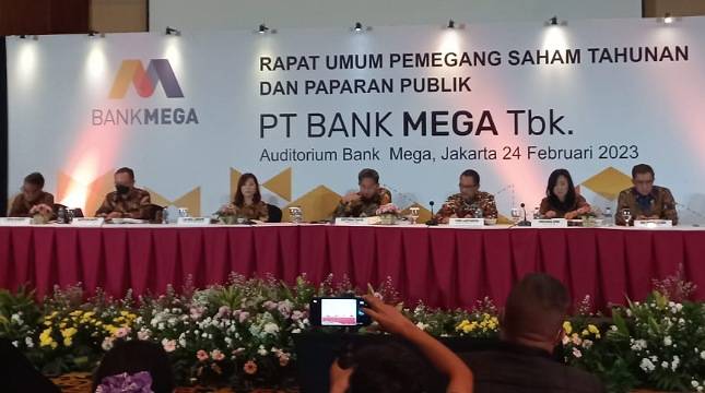 Gelar RUPST, Bank Mega Bukukan Laba Bersih Rp4,05 Triliun dan Bagikan Dividen Tunai Sebesar Rp2,8 Triliun