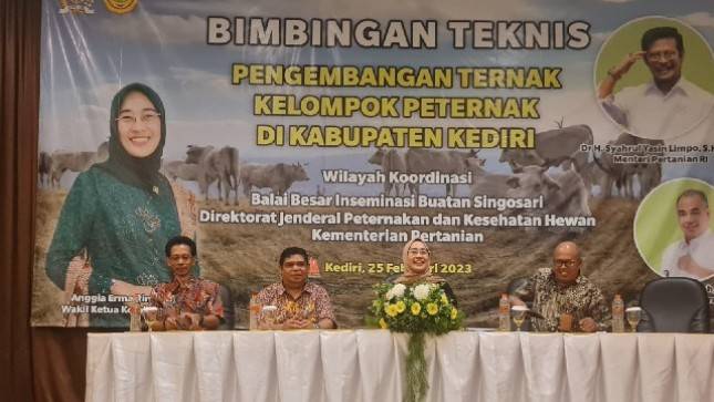 DPR  Apresiasi Bimtek Kementan Dukung Pengembangan Peternakan di Kediri
