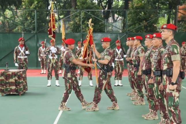 Letkol Charles Alling Resmi Pimpin Pasukan Elit Sat 81 Kopassus