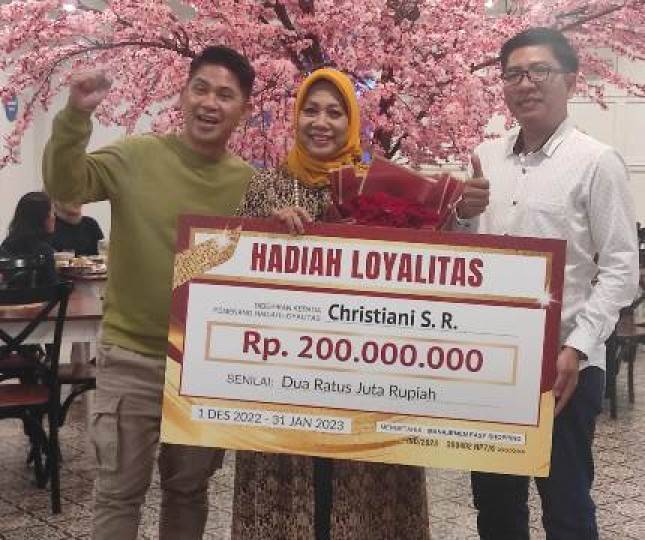 Rejeki dapat Tp 200 juta dari Easy Shopping,  Gunakan Hadiah untuk Obati Suami yang kena Alzheimer