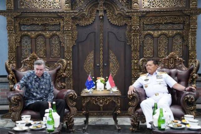 Panglima TNI Laksamana Yudo Margono Terima Kunjungan Kehormatan Duta Besar Selandia Baru