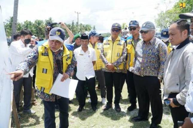Kementerian PUPR Dijadwalkan  Bangun Pengaman Pantai Tondowolio dan Pantai Konaweha Kolaka Sultra