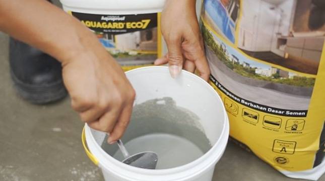Dilengkapi EasyFlow, Aquagard EC07 Semen Pelapis Anti Bocor Andalan Tukang