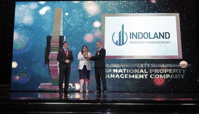 Indoland Property Management Kembali Raih Penghargaan Bergengsi di Ajang Indonesia Property and Bank Award